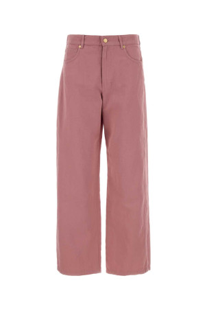 Pink cotton blend Onorata pant S MAXMARA (2619131083600)