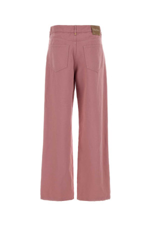 Pink cotton blend Onorata pant S MAXMARA (2619131083600)
