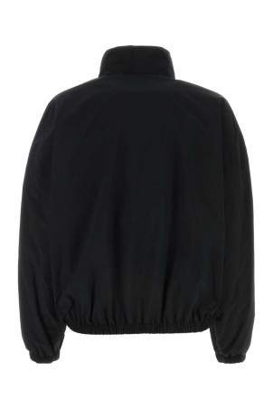Black polyester blend windbreaker T BY ALEXANDER WANG (4WC3232071)