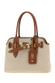 Two-tone canvas Aventure shopping bag MIU MIU (5BA292VOLMACRN)