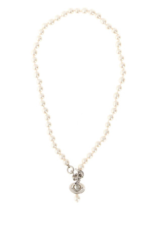 Ivory pearls Aleksa necklace VIVIENNE WESTWOOD (6301011102P226CN)