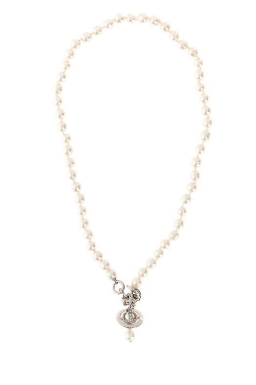 Ivory pearls Aleksa necklace VIVIENNE WESTWOOD (6301011102P226CN)