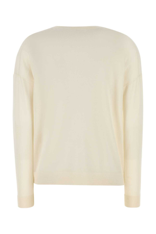 Ivory cashmere sweater CO (7891BCMCORE)