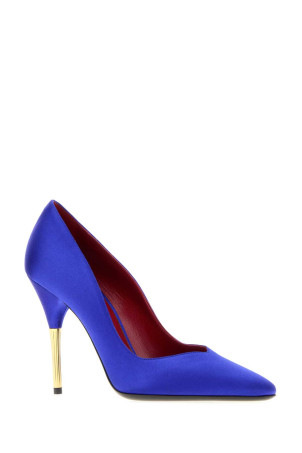 Electric blue satin pumps VALENTINO GARAVANI (9W0S0QL1KVW)