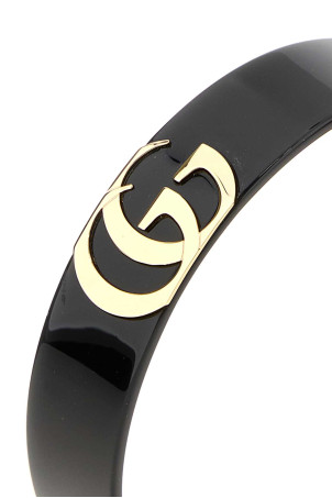 Black PVC hairband GUCCI (A005XPJCF27)