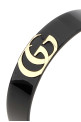 Черная резинка для волос из ПВХ GUCCI (A005XPJCF27)