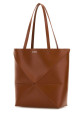 Caramel leather medium Puzzle Fold shopping bag LOEWE (A657G50X01)