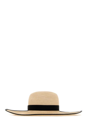Sand hemp hat AGNONA (AK1103YU3061)