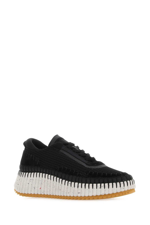 Black fabric Nama sneakers CHLOE (CHC22S579Y0)