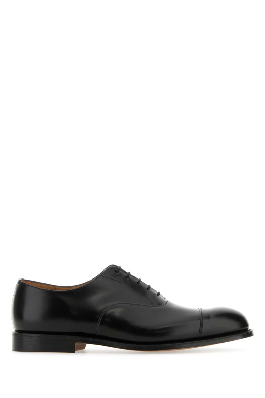 Black leather Consul lace-up shoes Black CHURCH'S (EEB3539XV)