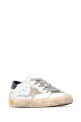 SUPER-STAR LEATHER UPPER AND HEEL SUEDE STAR AND S GOLDEN GOOSE KIDS (GYF00102F000414)