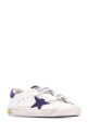OLD SCHOOL LEATHER UPPER SUEDE STAR AND HEEL GOLDEN GOOSE KIDS (GYF00111F000418)