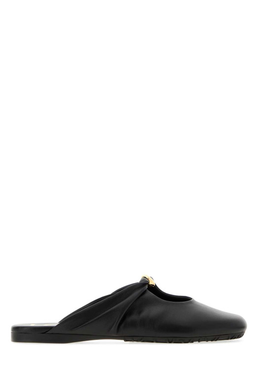 Black nappa leather Pebble ballerinas Black LOEWE (L616465X86)