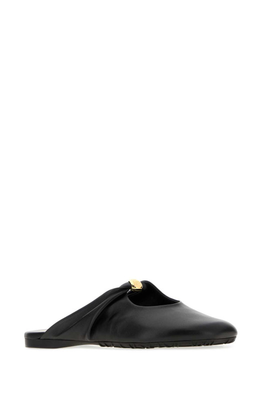 Black nappa leather Pebble ballerinas Black LOEWE (L616465X86)