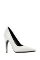 White leather Fame pumps JUDE (PS25HC005WH001C)