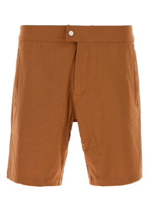 Caramel stretch nylon Rio swimming shorts Brown UMIT BENAN (SS26M203113320540)