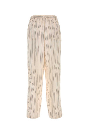 Embroidered satin Julian pyjama pant UMIT BENAN (SS26M335214020812)