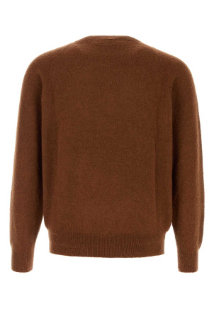 Chocolate cashmere blend Ralph sweater Bordeaux UMIT BENAN (SS26M990019070570)