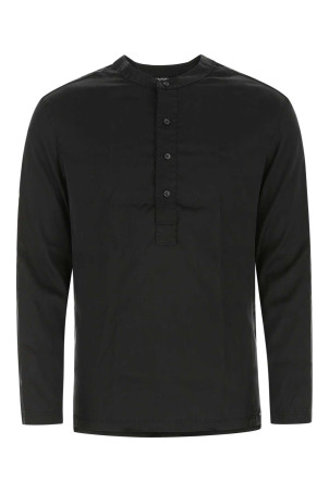 Black stretch satin pyjama shirt TOM FORD (T4H161010)