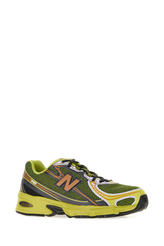 Multicolor rubber and mesh 740 sneakers NEW BALANCE (U74099S)