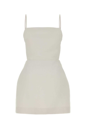 White jacquard Henrietta mini dress CALVIN KLEIN COLLECTION (VY00801)