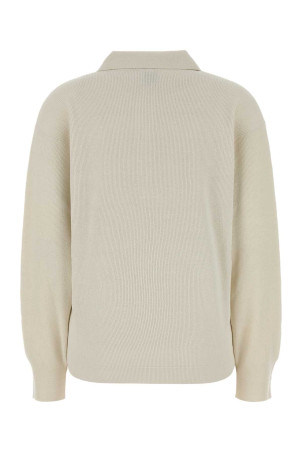 ivoryy knit Helga polo shirt White CALVIN KLEIN COLLECTION (VY01113)