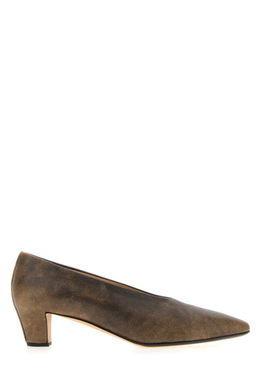 Black leather Bri pumps CALVIN KLEIN COLLECTION (VY03432)
