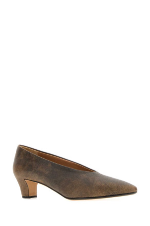Black leather Bri pumps CALVIN KLEIN COLLECTION (VY03432)