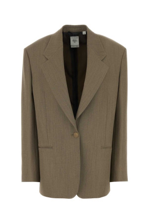 Cappuccino wool blend Avery blazer CALVIN KLEIN COLLECTION (VY0S304)