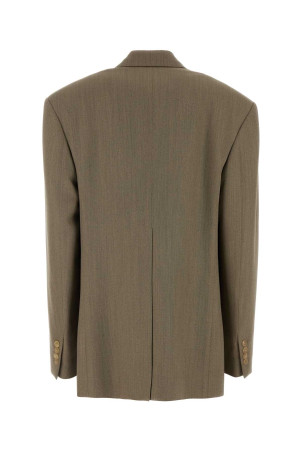 Cappuccino wool blend Avery blazer CALVIN KLEIN COLLECTION (VY0S304)