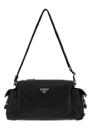 Black leather Prada Explore crossbody bag Black PRADA (2VH2062HE8)