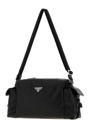 Black leather Prada Explore crossbody bag Black PRADA (2VH2062HE8)
