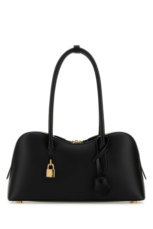 Black synthetic leather Ryder medium shoulder bag Black STELLA McCARTNEY (7B0138WP0533)