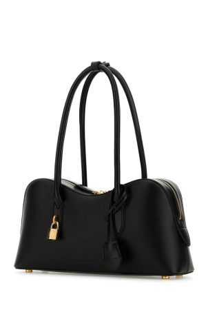 Black synthetic leather Ryder medium shoulder bag Black STELLA McCARTNEY (7B0138WP0533)