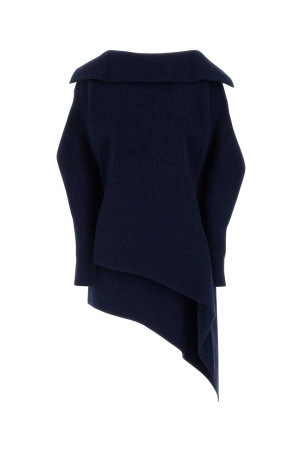 HIGH NECK SLASHED KNITTED DRESS GIVENCHY (BW231Y4ZVC)