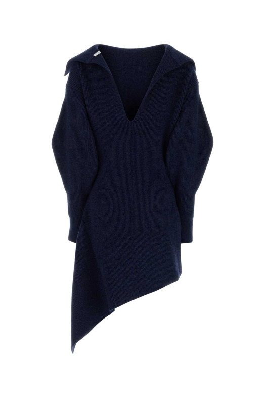 ТРИКОТАЖНА СУКНЯ З ВИСОКИМ КОЛЬЄ ТА РОЗРІЗОМ, GIVENCHY (BW231Y4ZVC)