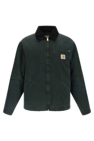 'OG Detroit Deadbors' canvas jacket Green