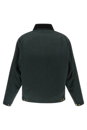 'OG Detroit Deadbors' canvas jacket Green
