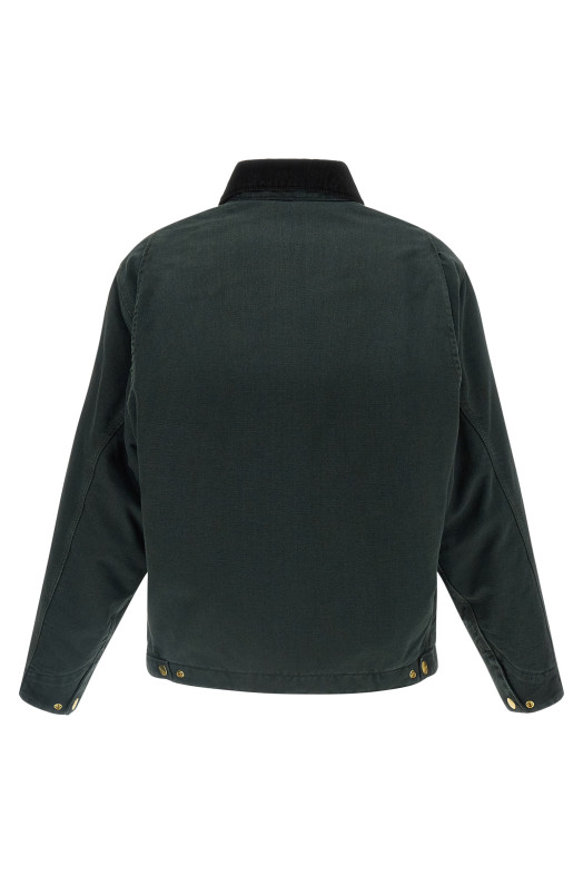 'OG Detroit Deadbors' canvas jacket Green