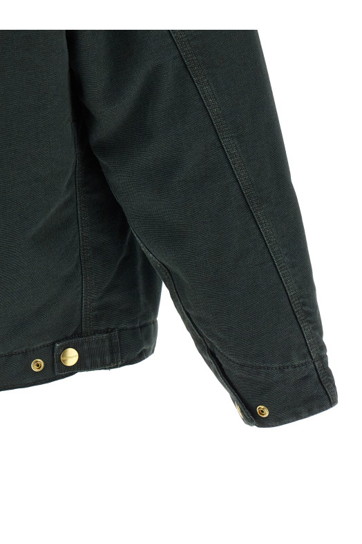 'OG Detroit Deadbors' canvas jacket Green