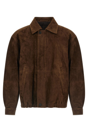 Suede jacket Brown