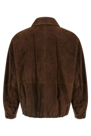 Suede jacket Brown