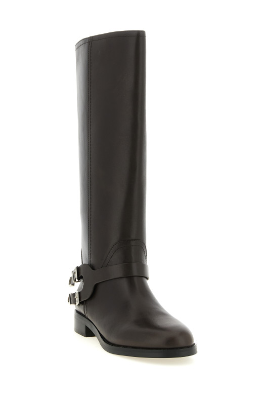 'Cheval' Boots Black