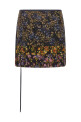 Patchwork wrap skirt Multicolor