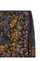 Patchwork wrap skirt Multicolor