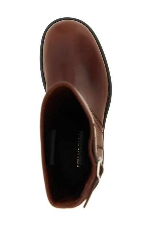 'Biker' boots Brown