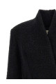 'Syndra' Belted Blazer Black