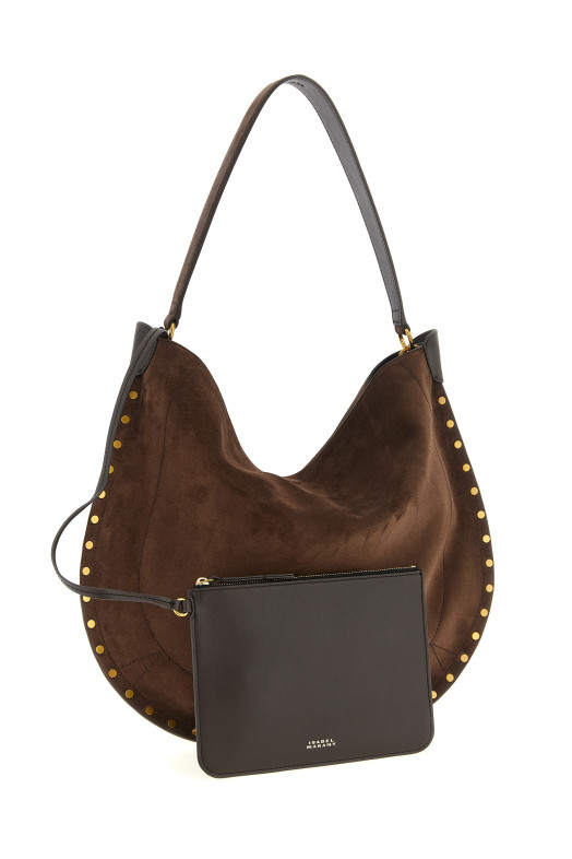 'Oskan Hobo Soft' shoulder bag  Brown