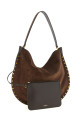 'Oskan Hobo Soft' shoulder bag  Brown