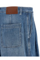 Double pleated jeans Blue